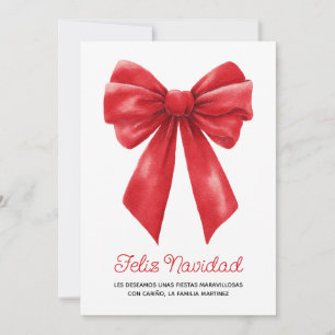 Watercolor Rotband Frohe Weihnachten