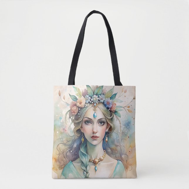 Watercolor Royal Muse-Tasche (Vorderseite)