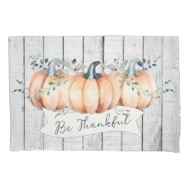 Watercolor Rustic Pumpkins Kissenbezug