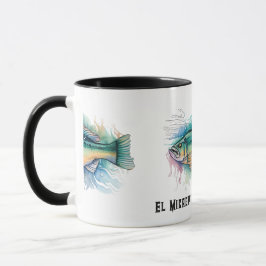 Watercolor Series: Bass Tasse