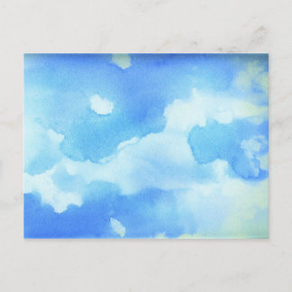 Watercolor Sky Postkarte