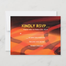 WATERCOLOR STAR Bar Bat Mitzvah Antwortkarte RSVP Karte