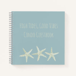 Watercolor Starfish Trio Notizbuch