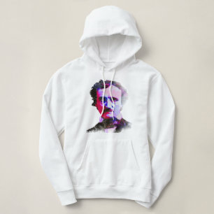 Watercolor The Raven Edgar Allan Poe Author Hoodie