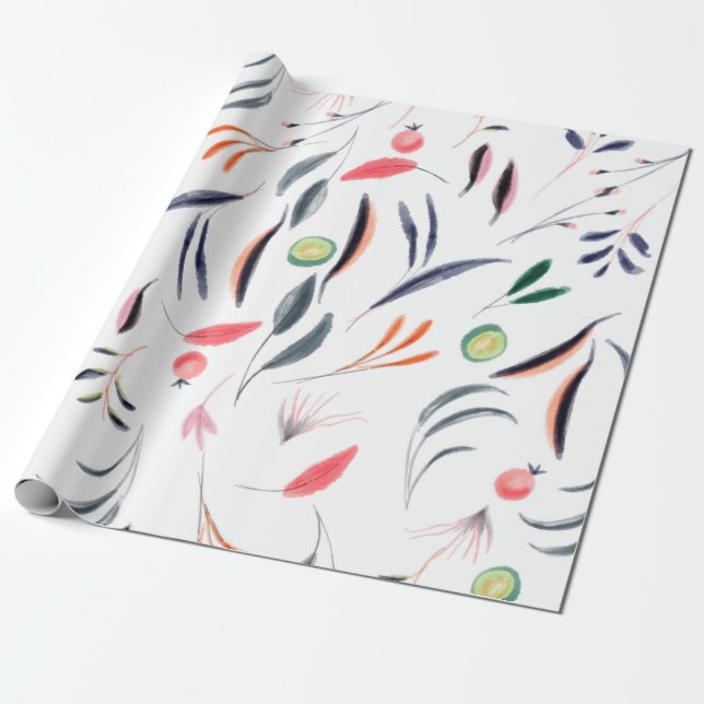 Watercolor-Tischdecken Geschenkpapier (Ungerollt)