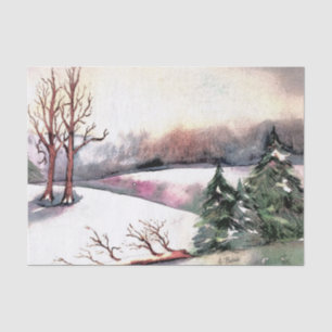 Watercolor Tissue Paper Seidenpapier