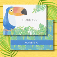 WATERCOLOR TOUCAN DANKEN