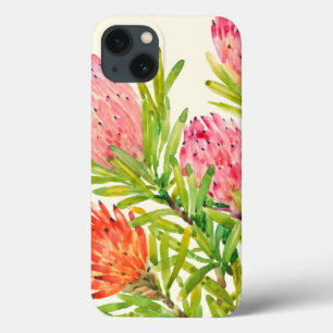 Watercolor-tropische Blumen Case-Mate iPhone Hülle