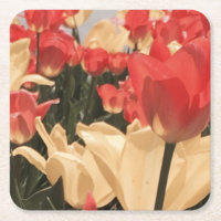 Watercolor-Tulpe-Untersetzer