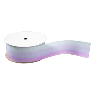 Watercolor Wash Streifen Cool Blue Lila Magenta Ripsband