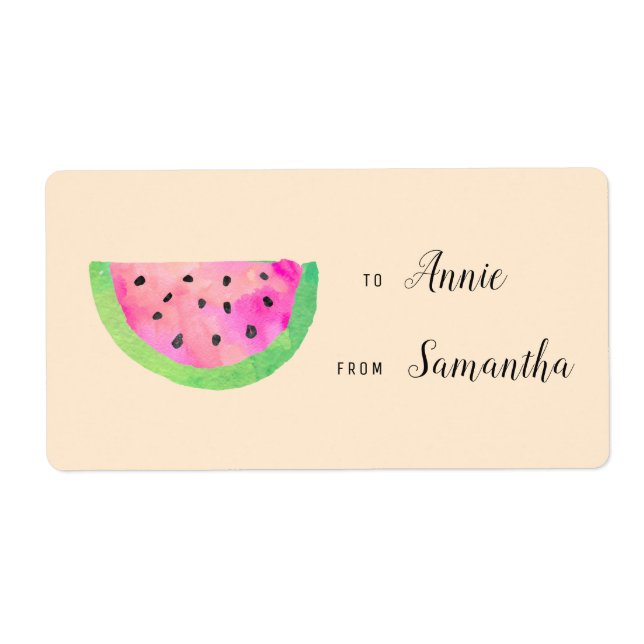 Watercolor Watermelon (Vorne)