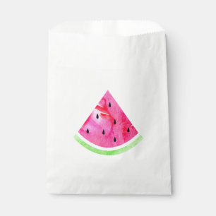 Watercolor Watermelon Geschenktütchen