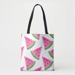 Watercolor Watermelone Wedge Pattern