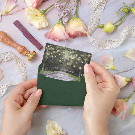 Watercolor Website von Wormsloe Venue Green Live O Begleitkarte