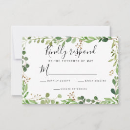 Watercolor Wedding RSVP