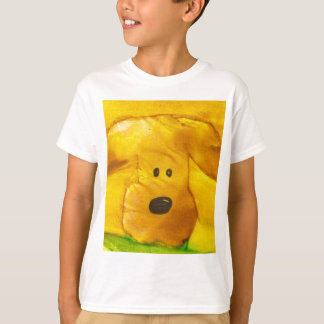 Watercolor-Welpe scherzt T - Shirt