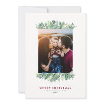 Watercolor Winter Folies Weihnachtsbrief