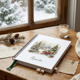 Watercolor Winter Wonder Bullet Journal Notizbuch