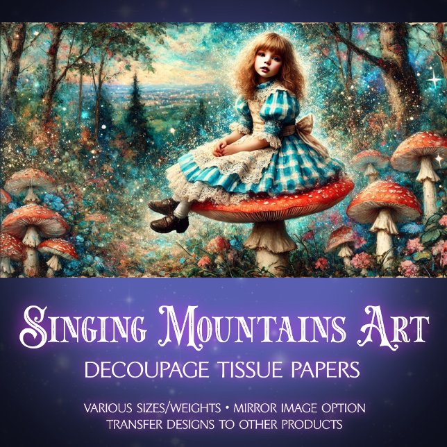 Watercolor Wonderland Albergo Colmanicchio Seidenpapier (Von Creator hochgeladen)