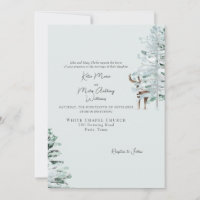 Watercolor Woodland Deer Weditation