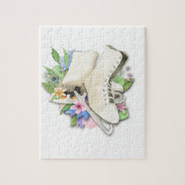 Watercolor-Zahl Skate-Gewohnheits-Geschenkartikel Puzzle