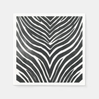 Watercolor Zebra