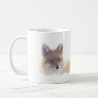 Watercolorfox-Kaffee-Tasse Kaffeetasse
