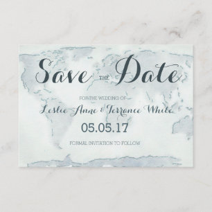 Watercolorkarte Save the Date
