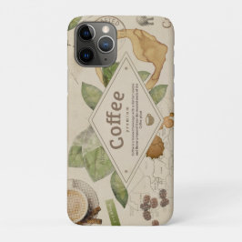 WatercolornCoffee Collage Case-Mate iPhone Hülle