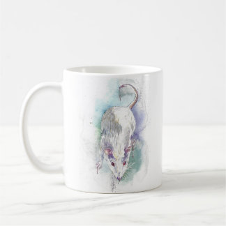Watercolorratten-Kaffee-Tasse Kaffeetasse