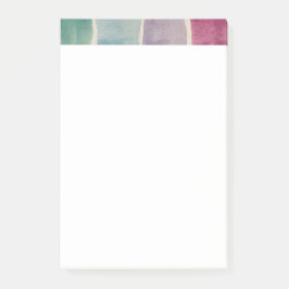 WATERCOLORS - Nachhinweise Post-it Klebezettel