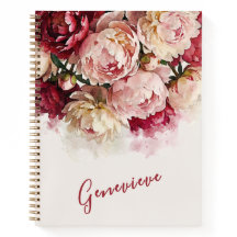 Watercolour-Blüten | Elegante Pfingstrose mit eige