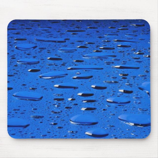 Waterdrops Mousepad (Vorne)