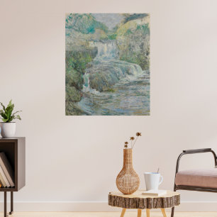 Waterfall ca. 1889–91 Poster