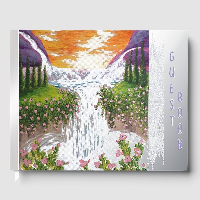 Waterfall Gästebuch (Vorderseite)