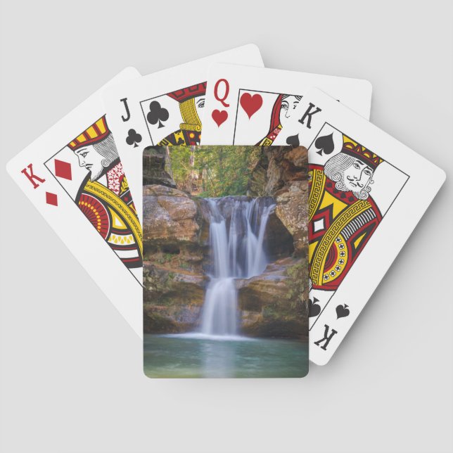 Waterfalls | Cedar Falls, Ohio Spielkarten (Rückseite)