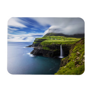 Waterfalls   Faroe Islands, Denmark Magnet