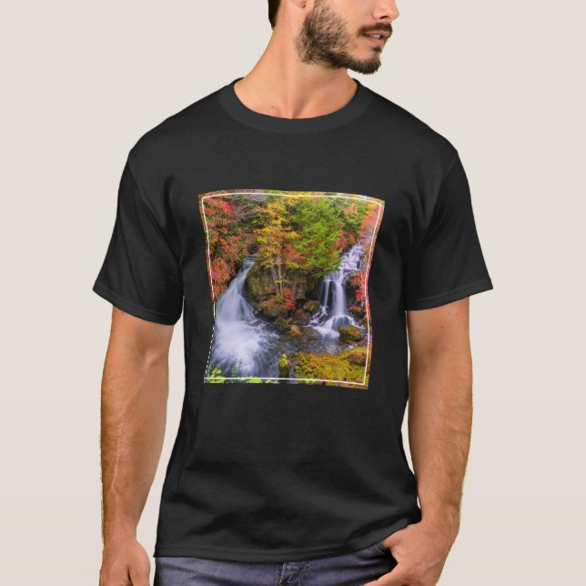 Waterfalls | Faucet Waterfalls Nikko Japan Fall T-Shirt (Vorderseite)