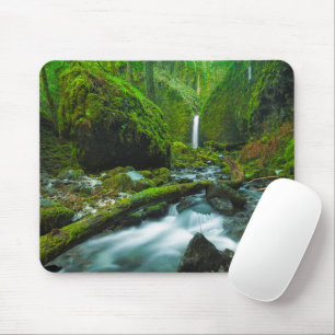 Waterfalls Grotto Falls, Oregon Mousepad