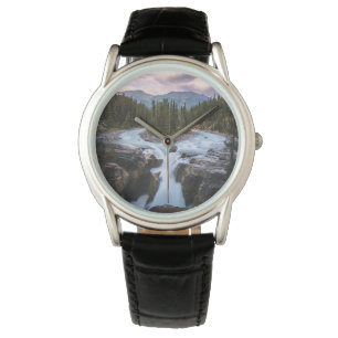 Waterfalls   Jasper National Park, Canada Armbanduhr