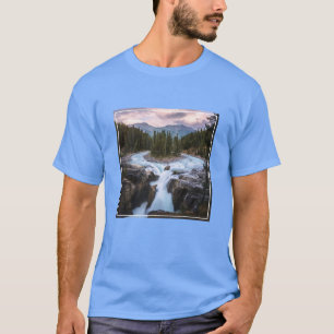 Waterfalls Jasper National Park, Canada T-Shirt