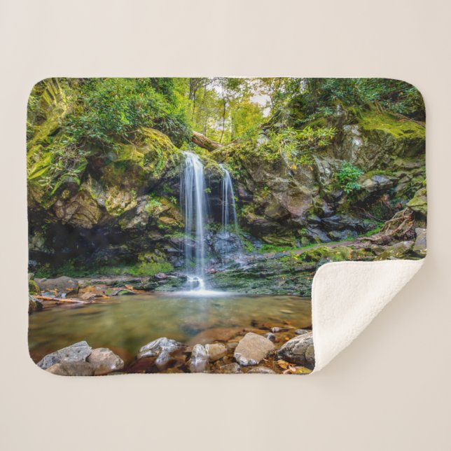 Waterfalls | Smokey Mountain National Park Sherpadecke (Vorderseite (Horizontal))