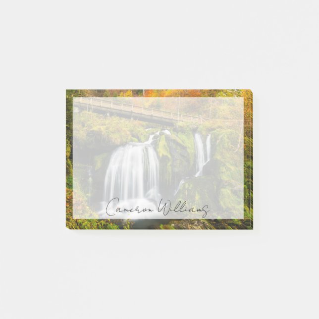 Waterfalls | Triberg Waterfalls, Germany Post-it Klebezettel (Vorderseite)