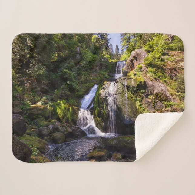 Waterfalls | Triberger Wasserfälle, Germany Sherpadecke (Vorderseite (Horizontal))