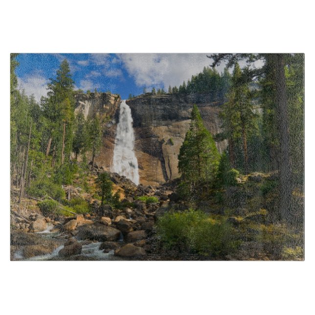 Waterfalls | Yosemite National Park Schneidebrett (Vorderseite)
