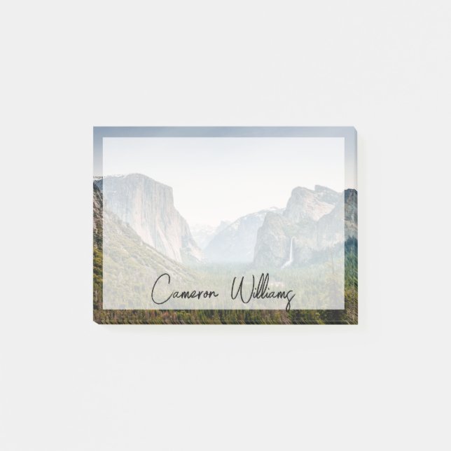 Waterfalls | Yosemite Valley National Park Post-it Klebezettel (Vorderseite)