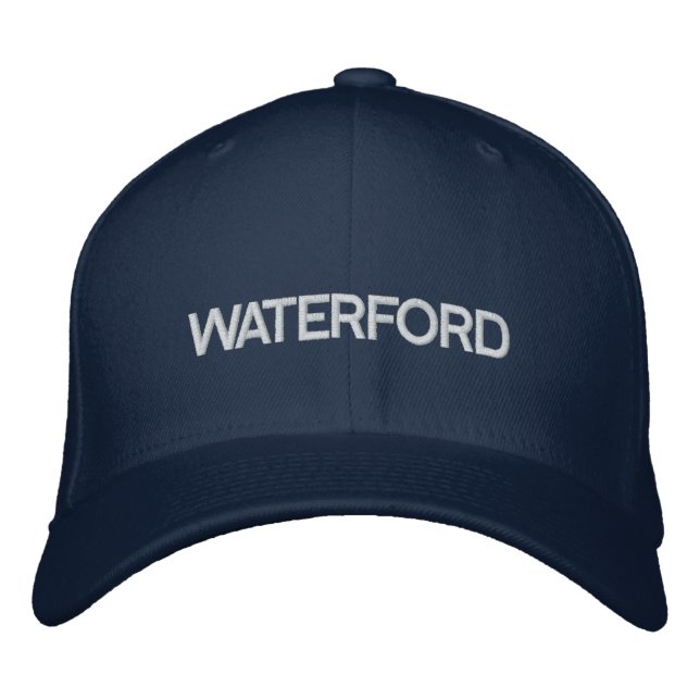 Waterford Cap Bestickte Baseballkappe (Vorderseite)