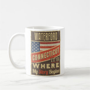 Waterford Connecticut Kaffeetasse