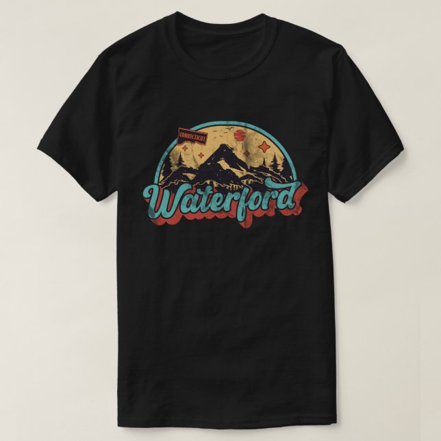 Waterford, Connecticut T-Shirt (Design vorne)