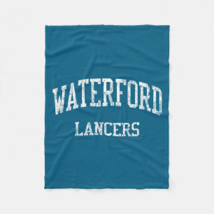 Waterford High School HS Waterford CT Vintage Fleecedecke